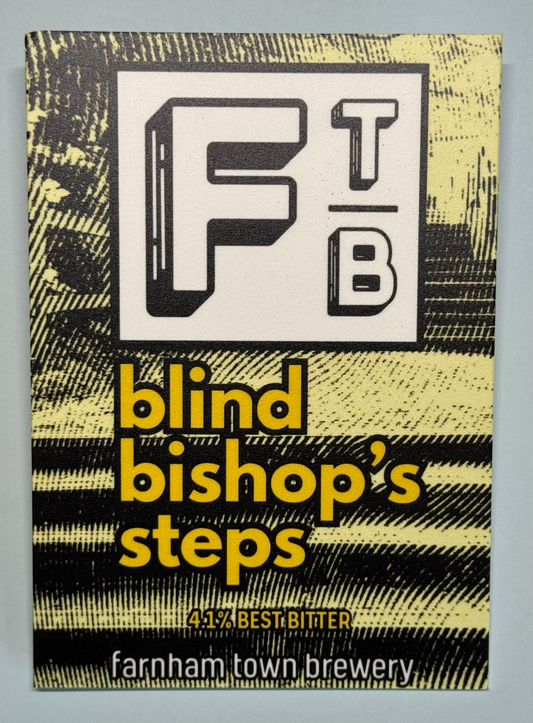 Blind Bishop's Steps - Pump Clip